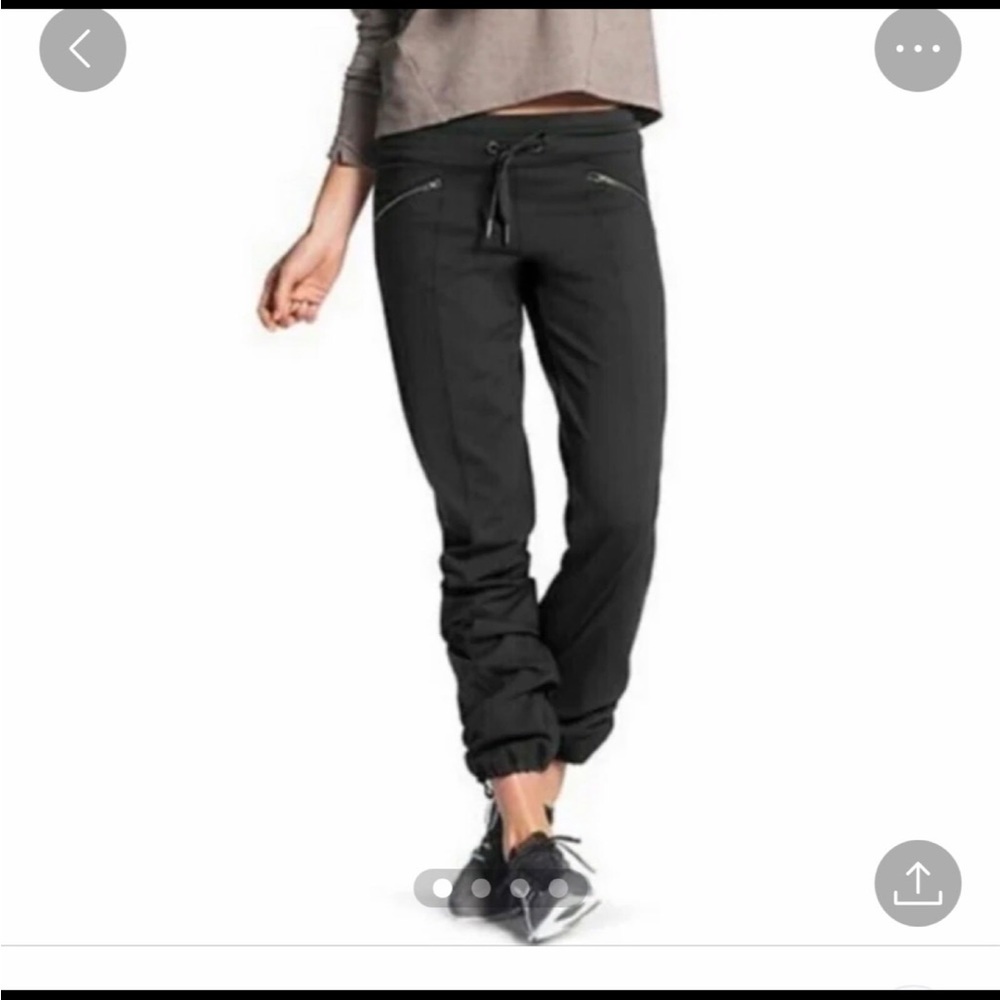 Athleta Black Metro Slouch Jogger Pant Small